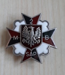 2 Mazowiecka Brygada Saperów Kazuń Nowy - srebrna